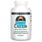 Кальций Source Naturals Calcium Amino Complex 250 таблеток