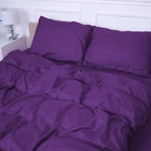 Комплект постельного белья MirSon №19-3424 Sunset Purple Mikrosatin Premium 200 x 220 см (2200007237302)