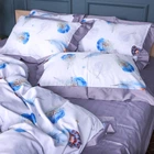 Комплект постельного белья MirSon Satin ELIT Azure Jay 175 x 210 см (2200005394267)