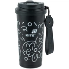 Термокружка Kite K25-1226-1, 550 мл, черная