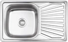 Кухонная мойка Brinex 7848 0,8 мм, врезная BRIN7848MDEC08