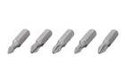 Набор бит Intertool PH1 x PH2 x PZ1 x PZ2 x 25 мм Storm (5 шт.) (VT-0210)