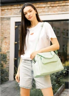 Женская спортивная сумка с карманами SAMBAG Мятная (3590371625)