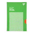 Блокнот YES Success is built Green А5 96 аркушів клітинка