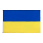 Флаг Украины RESTEQ — жёлто-синий флаг 150×90 см, полиэстер, государственный флаг Украины для дома, офиса, мероприятий