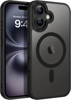 Чохол Wave Premium Matte Insane Guard case with MagSafe (TPU+PC) для Apple iPhone 16 6.1" Black