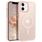 Чохол Wave Premium Matte Insane Guard case with MagSafe (TPU+PC) для Apple iPhone 12 6.1" Pink