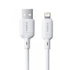 Зарядний кабель Baseus Silky Series Lightning 2.4A 1m White (P10377702213-00)