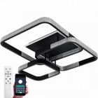 Светильник потолочный светодиодный LUMINARIA AKRILIKA SQUARE 130W 4S BLACK 3000-6500К 12350Лм 720х660х160мм