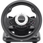 Игровой руль для автосимуляторов Defender, 10 кнопок, вибрация, USB, черный