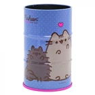Стакан-подставка бочка "Pusheen" металл, голубой YES 708377