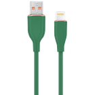 Кабель для зарядки и передачи данных Cablexpert CC-USB2S-AM8PM-1.5M-G, USB Type-A /Lightning, 1,5 м, Зеленый