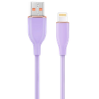 Кабель для зарядки и передачи данных Cablexpert CC-USB2S-AM8PM-1.5M-P, USB Type-A до 8-контактного (Lightning), 1,5 м, Пурпурный