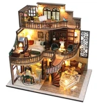 Конструктор-румбокс DIY House Дом с антиквариатом 25 x 17 x 24 см