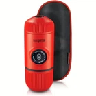 Портативна еспресо-кавоварка Wacaco Nanopresso червона з чохлом червона