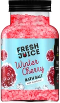 Соль для ванн Fresh Juice Winter Cherry 700 г (4823015946271)