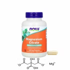Цитрат магнію 120 рослинних капсул 400 мг NOW Foods Magnesium Citrate