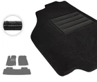 Текстильные коврики Pro-Eco Black для Acura MDX (mkIII)(не гибрид)(1-2 ряд) 2014-2020 (PE 4090395)