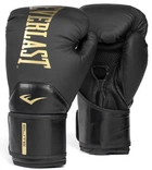 Боксерские перчатки Everlast ELITE 2 BOXING GLOVES Черно-золотые