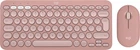 Комплект Logitech Pebble 2 Combo Rose (920-012241)