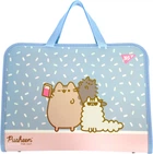 Папка-портфель Yes FC на блискавці з тканинними ручками Pusheen (492316)