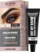 Краска для бровей Revers Oh! My Brow 1.1 Graphite 15 мл (5902815196891)