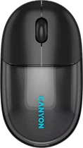 Мышь Canyon OnClick 24 Dual-mode Silent Bluetooth/Wireless Transparent/Black (CNS-CMSW24B)