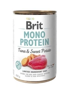 Влажный корм для собак Brit Mono Protein Dog С тунцом и бататом