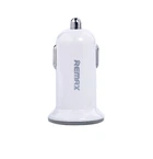 Автомобільний зарядний пристрій Remax Mini USBx2 2.4A/1A White