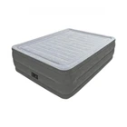 Кровать надувная Intex 64418 двуспальная 152х203х56 см из ПВХ со встроенным электронасосом до 273 кг Серая (33-9-64418)