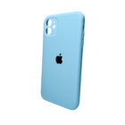 Чохол для смартфона Silicone Full Case AA Camera Protect для Apple iPhone 11 Pro круглий 44,Light Blue (FullAAKPi11P-44)