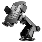 Автотримач для телефона HOCO CA83 David one-button center console car holder Black 6931474748423