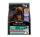 Сухий корм для дорослих собак Purina Pro Plan Small&Mini 1+ Sensitive Digestion беззерновий з індичкою