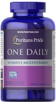 Витамины для женщин Puritan's Pride Women's One Daily Multivitamins 200 таблеток