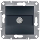 TV Розетка Schneider Electric Asfora кінцева Антрацит EPH3200171