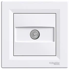 TV Розетка Schneider Electric Asfora кінцева Біла EPH3200121