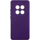 Чохол TPU GETMAN Liquid Silk Full Camera для Xiaomi Redmi Note 14 Pro+ 5G Темно фіолетовий / Dark Purple