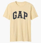 Футболка Gap Everyday Soft Logo T-Shirt Beige 855769181 S
