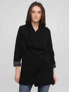 Плащ женский H&M 0320686_без пояса_10 32 Черный (KAY2000001234532)