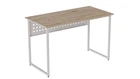 Компьютерный стол Ferrum-decor Майк 75x140x60 белый ДСП Дуб Сан-Марино 32мм (FRD-101325)