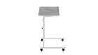 Стол приставной Ferrum-decor Амиго 62x60x40 металл Белый ДСП Бетон 16мм (FRD-102539)