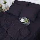 Простирадло на гумці MirSon Satin Premium 0055 Black Pearl 90 х 190 см (2200001077607)