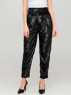 Брюки женские H&M 0588156_без пояса_10 34 Черные (KAY2000001305669)