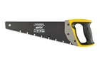 Ножівка столярна MASTERTOOL BLACK ALLIGATOR 350 мм 9TPI MAX CUT загартований зуб 3D заточування тефлонове покриття 14-2435