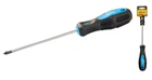 Отвёртка крестовая магнитная MASTERTOOL PH1х125 мм ручка с TPR покрытием 48-5112
