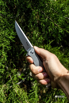 Карманный нож Ruike P108-SF Серый - изображение 9