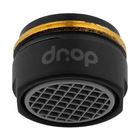 Водосберегающий аэратор DROP CL24-BL для смесителя - Экономия 58%, внешняя М 24 мм, черный