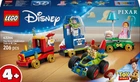 Конструктор LEGO Disney Pixar Празднование из истории игрушек: поезд и авто для гонки 206 деталей (43264)