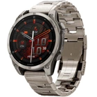 Смарт-часы Garmin Fenix 8 47mm AMOLED Sapphire Titanium with Vented Titanium Bracelet (010-02904-40)