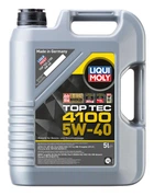 Моторне мастило Liqui Moly TOP TEC 4100 5W-40 API SN/CF ACEA A3/B4/C3